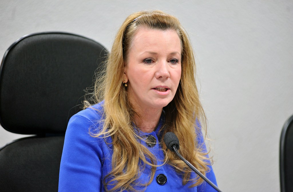 A senadora Vanessa Grazziotin, eleita pelo PCdoB no Amazonas