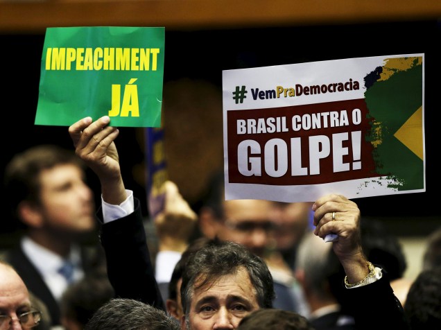 Sessão da Câmara dos Deputados para votar o pedido de Impeachment da presidente Dilma Rousseff - 17/04/2016