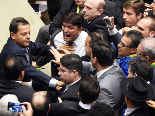 Sessão da Câmara dos Deputados para votar o pedido de Impeachment da presidente Dilma Rousseff - 17/04/2016