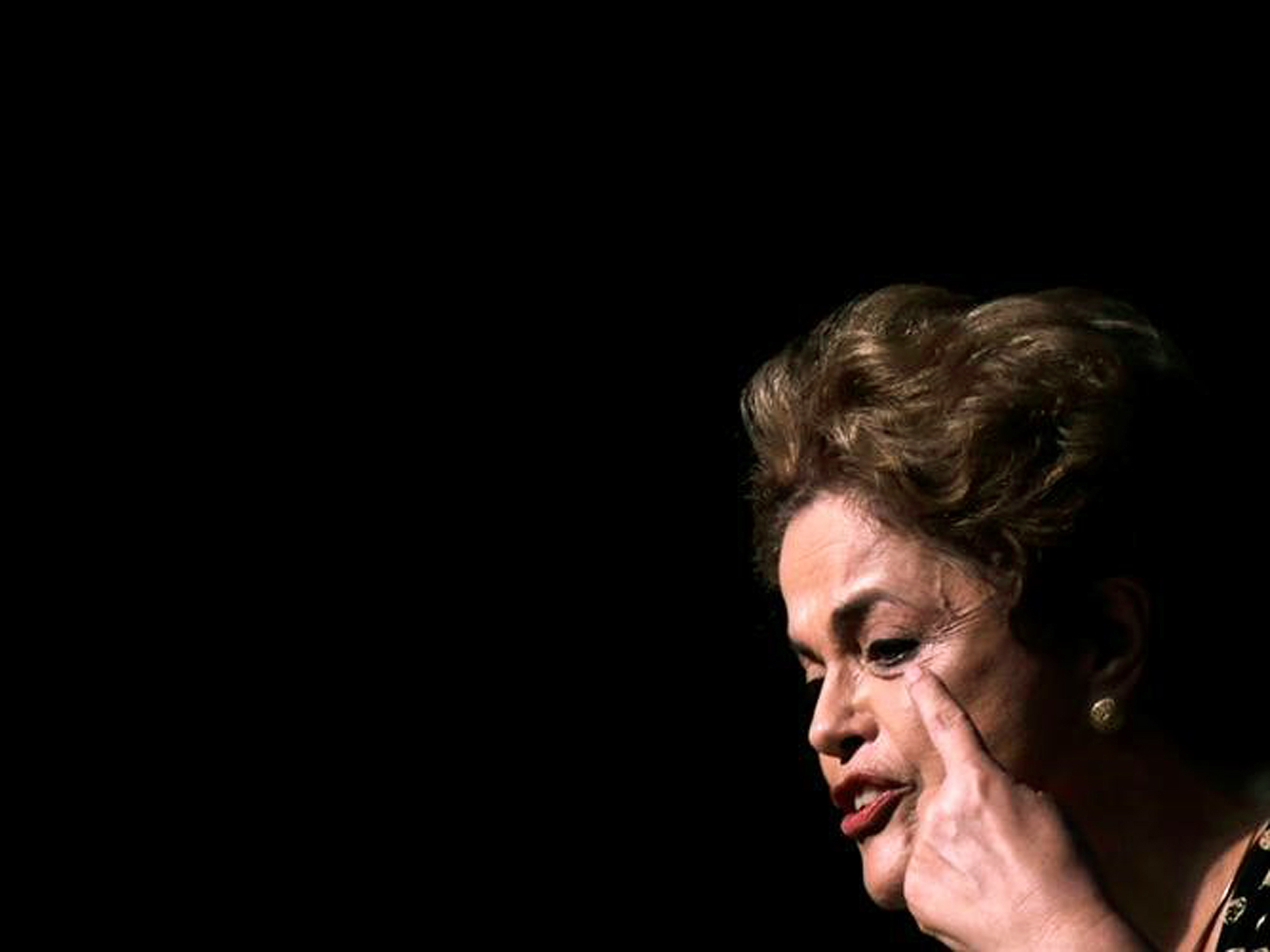A presidente da República, Dilma Rousseff, durante Conferência Nacional de Políticas para as mulheres, realizada em Brasília (DF) - 10/05/2016