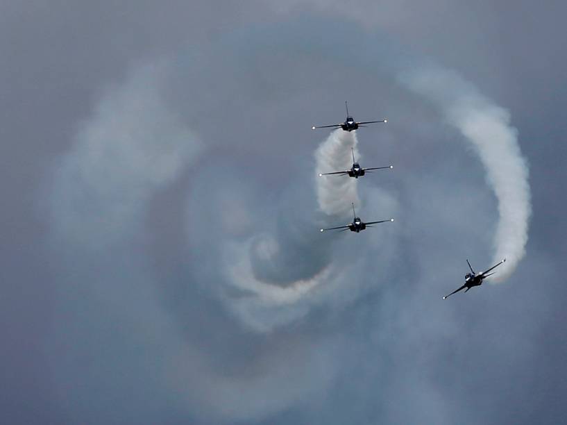 Empresas apresentam suas novas tecnologias em aeronaves no maior evento do segmento na Ásia, no Singapura Air Show