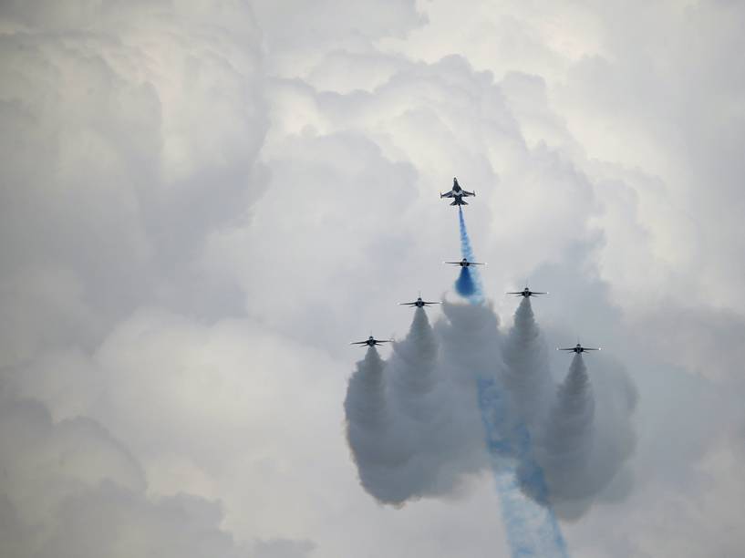 Empresas apresentam suas novas tecnologias em aeronaves no maior evento do segmento na Ásia, no Singapura Air Show