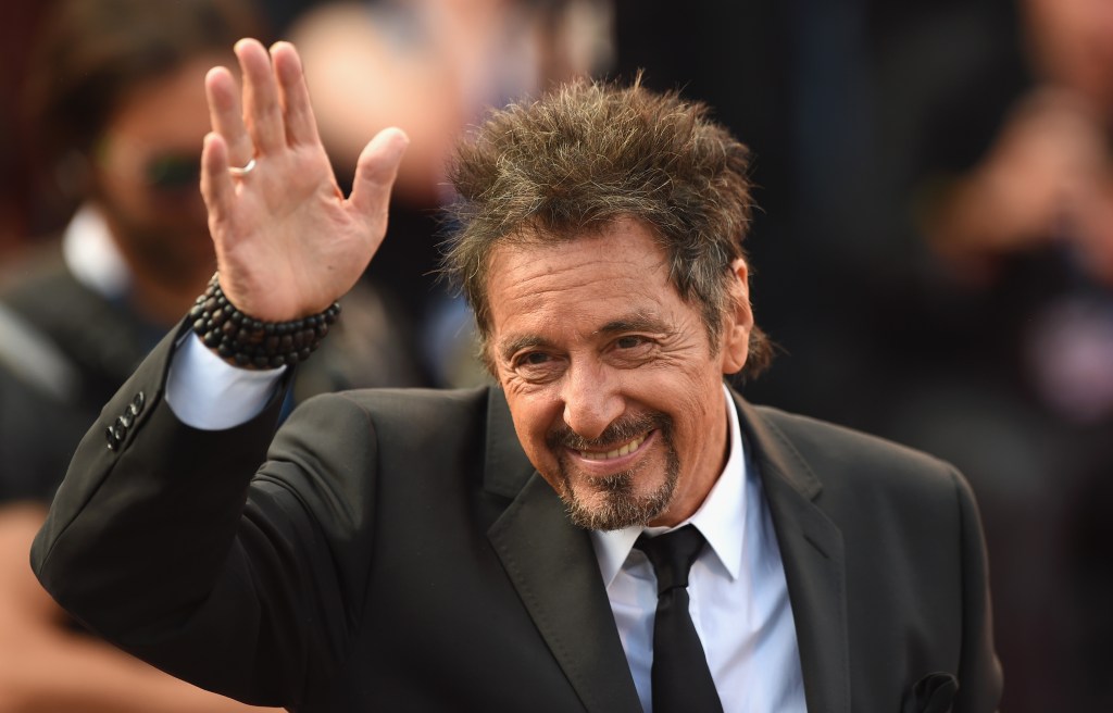 O ator Al Pacino chega para a exibição do longa 'Manglehorn', durante o 71º Festival de Veneza, na Itália