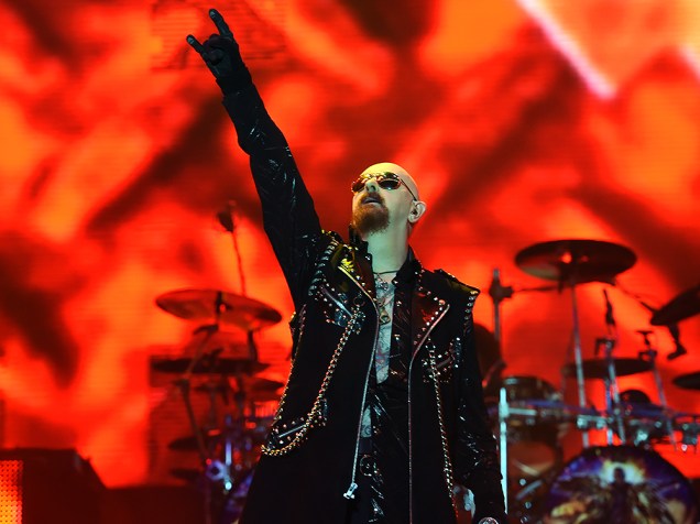 Apresentação do Judas Priest no Monsters of Rock 2015, em São Paulo