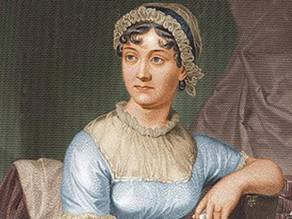 A escritora Jane Austen