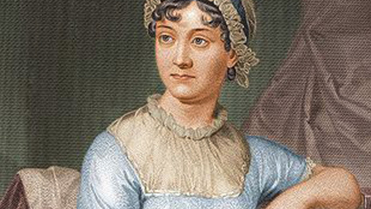 A escritora Jane Austen