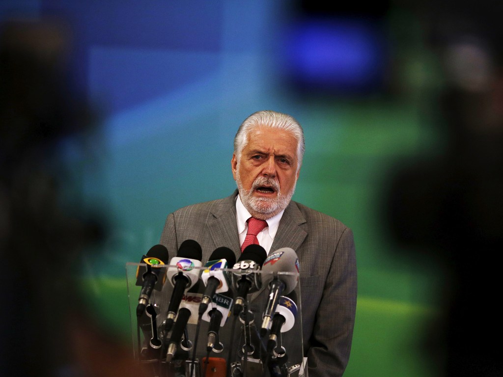 Ministro-chefe da Casa Civil, Jaques Wagner, durante evento no Palácio do Planalto, Brasília - 03/12/2015