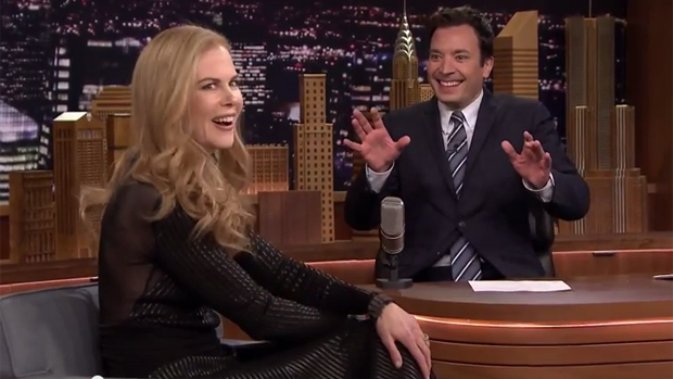 Nicole Kidman revela que já deu em cima de Jimmy Fallon