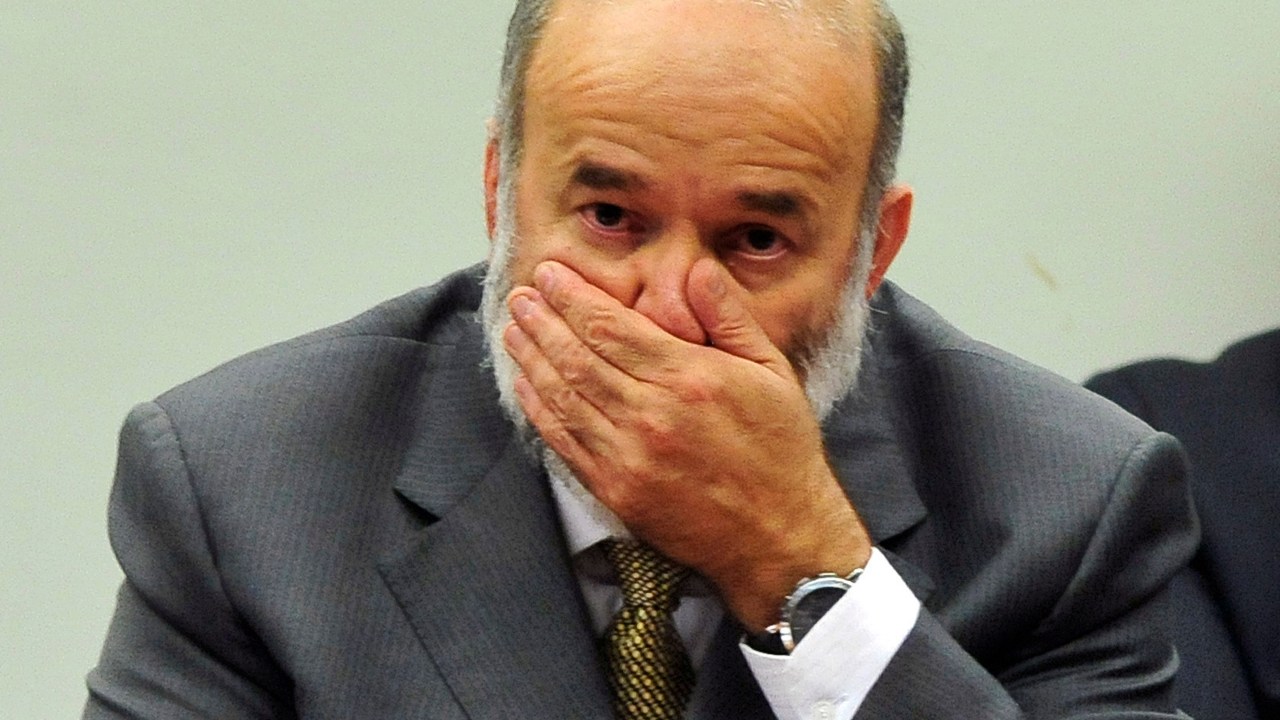 O tesoureiro do PT, João Vaccari Neto, depõe na CPI da Petrobras