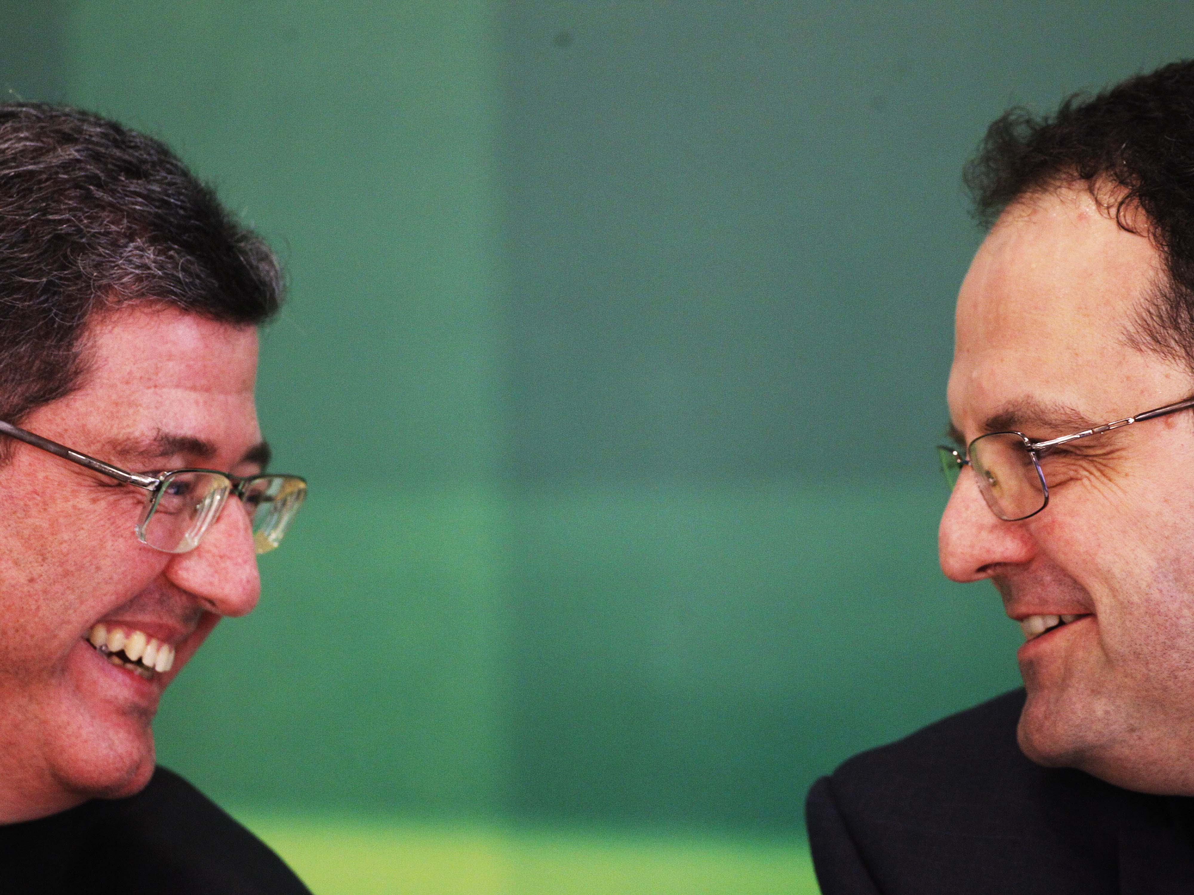 Joaquim Levy, ministro da Fazenda e Nelson Barbosa, ministro do Planejamento: nova equipe econômica tem a missão de cortar gastos