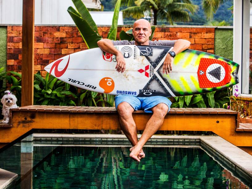 Johnny Cabianca, criador das pranchas usadas pelo campeão mundial Gabriel Medina