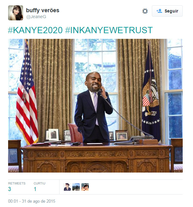 Kanye West na Casa Branca