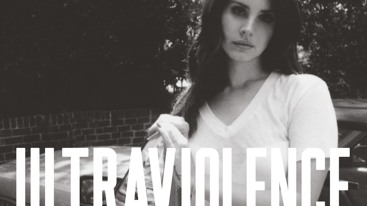 A cantora Lana Del Rey na capa do disco 'Ultraviolence'