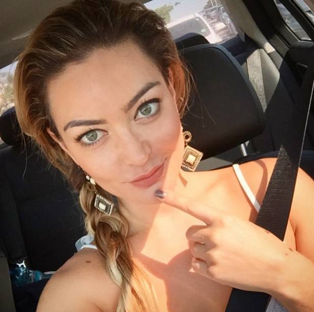 A atriz Laura Keller