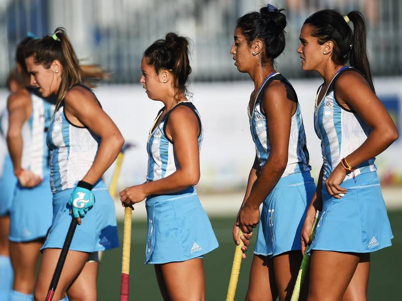 As Leonas, como são conhecidas as jogadoras da seleção argentina de hóquei sobre a grama