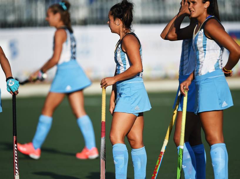 As Leonas, como são conhecidas as jogadoras da seleção argentina de hóquei sobre a grama