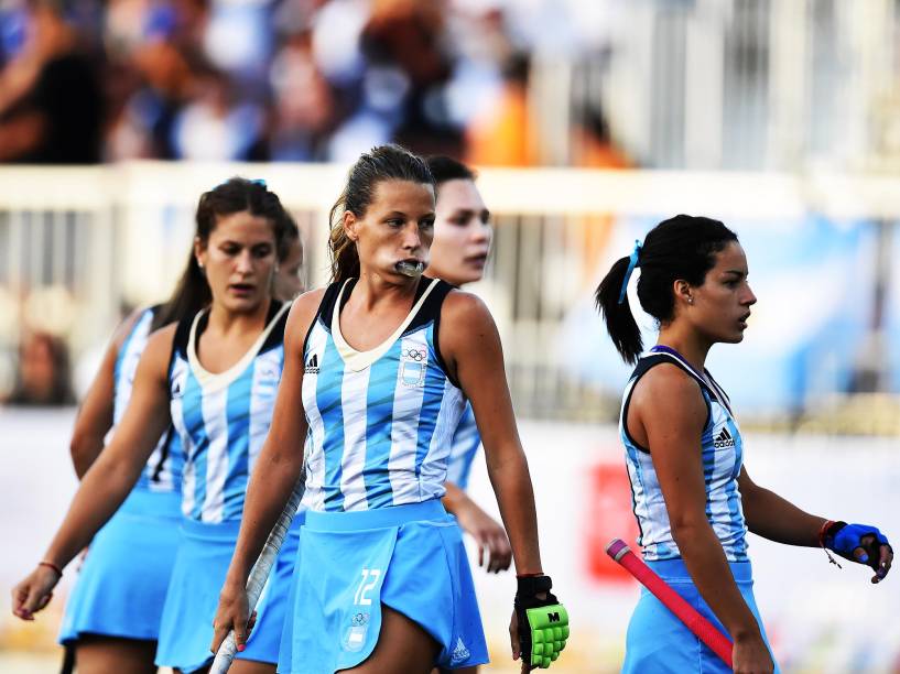 Leonas Argentina do Hóquei sobre a grama fica com a prata no Pan de Toronto