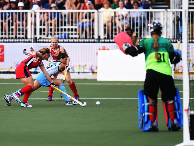 Leonas Argentina do Hóquei sobre a grama fica com a prata no Pan de Toronto