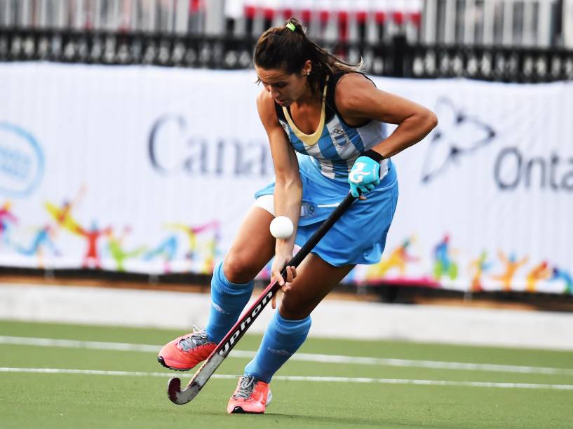 Leonas Argentina do Hóquei sobre a grama fica com a prata no Pan de Toronto