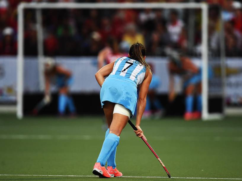 Leonas Argentina do Hóquei sobre a grama fica com a prata no Pan de Toronto