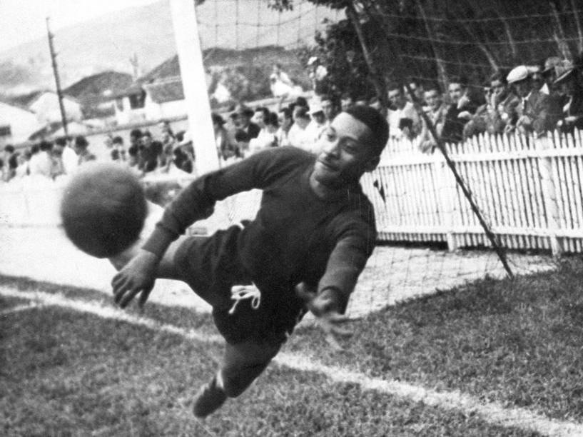 Barbosa, o goleiro da seleção brasileira na Copa do Mundo de 1950