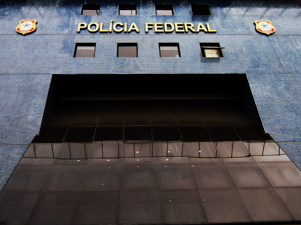 A sede da Polícia Federal, em Curitiba, no Paraná
