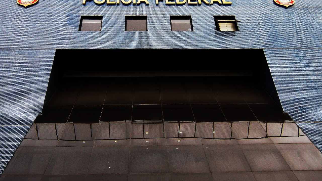 A sede da polícia federal em Curitiba (Pr)