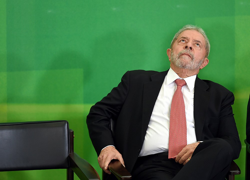 Ex-Presidente Lula, durante cerimônia de posse dos novos ministros, em Brasília (17)