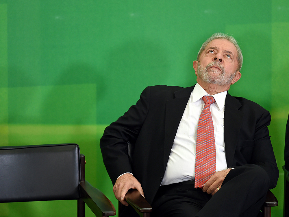 Ex-Presidente Lula, durante cerimônia de posse dos novos ministros, em Brasília (17)