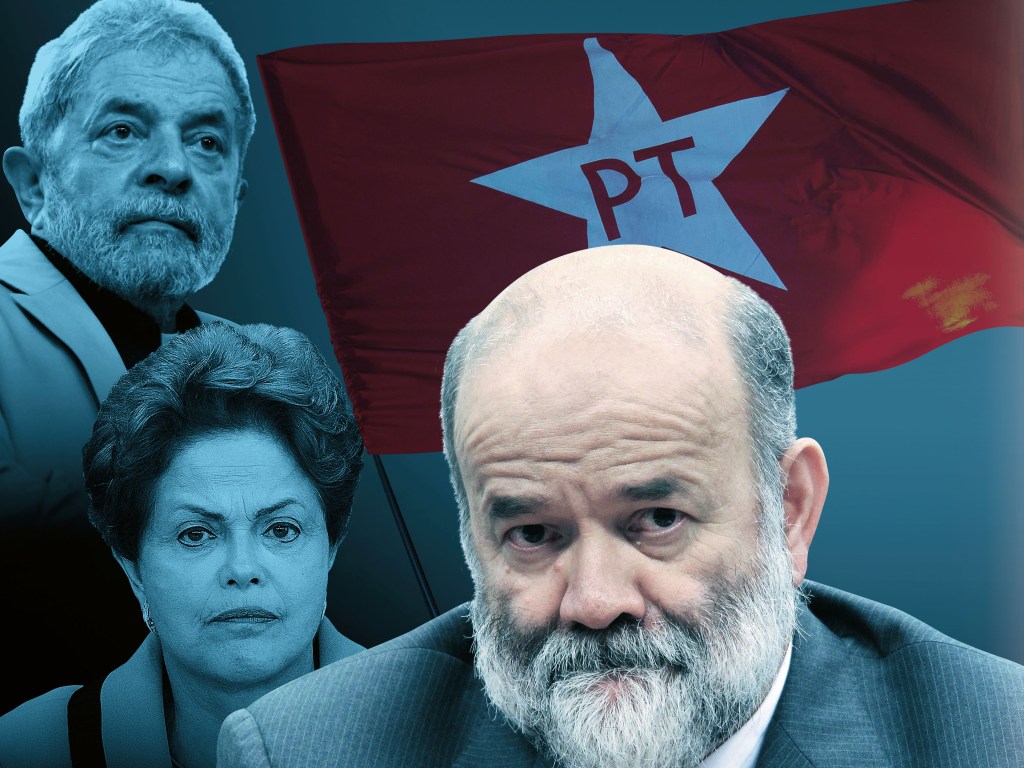 A "IGREJA" CAIU - Com a ajuda de Vaccari, o PT arrecadou pelo menos meio bilhão de reais em propina apenas na estatal. Homem de confiança de Lula, ele pagou despesas eleitorais de Dilma com o dinheiro sujo