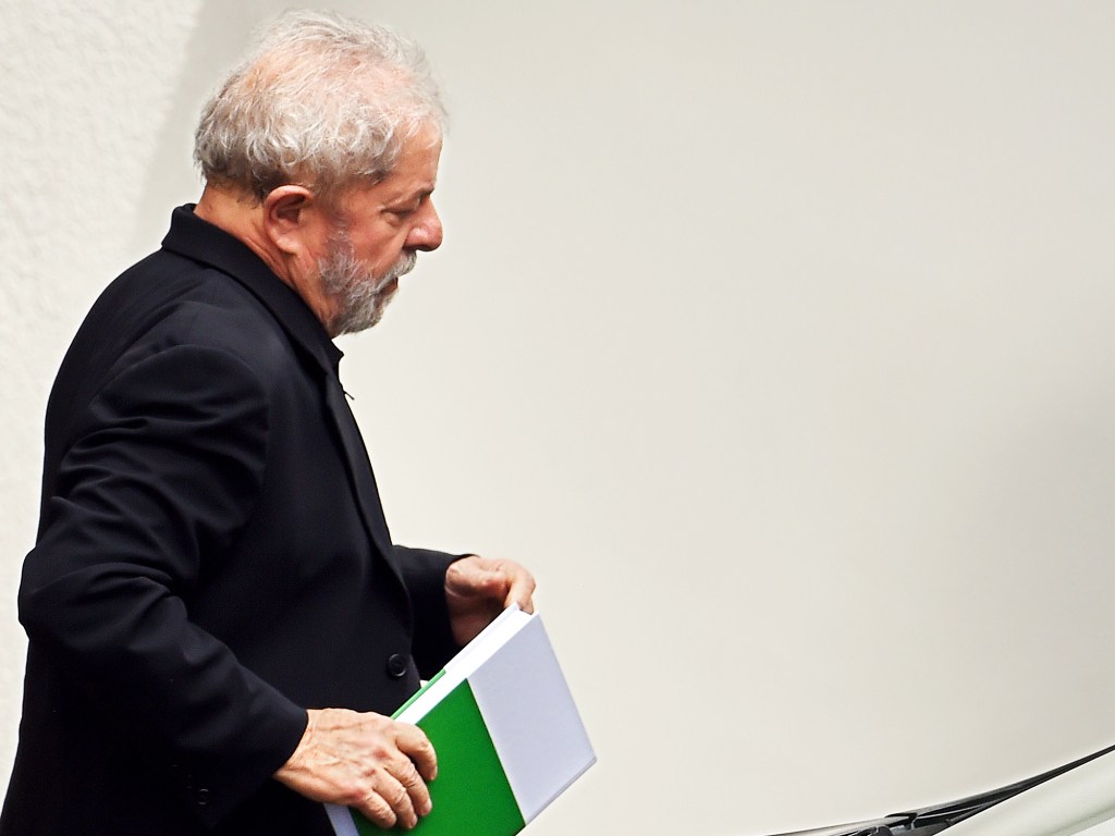 O ex presidente Lula, novo ministro chefe da Casa Civil de Dilma Rousseff