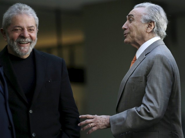 O ex-presidente Luiz Inácio Lula da Silva se reuniu na manhã desta quarta-feira (12) com o vice-presidente Michel Temer