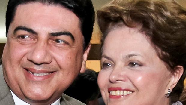 Manoel Júnior e Dilma Rousseff