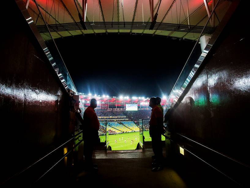 Um ano após a Copa do Mundo, Estádio do Maracanã recebe clássico entre Flamengo e Fluminense