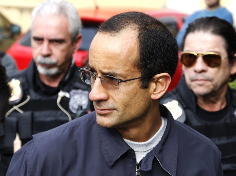 Marcelo Odebrecht da construtora Odebrecht é encaminhado para o IML de Curitiba (PR), na manhã deste sábado (20)