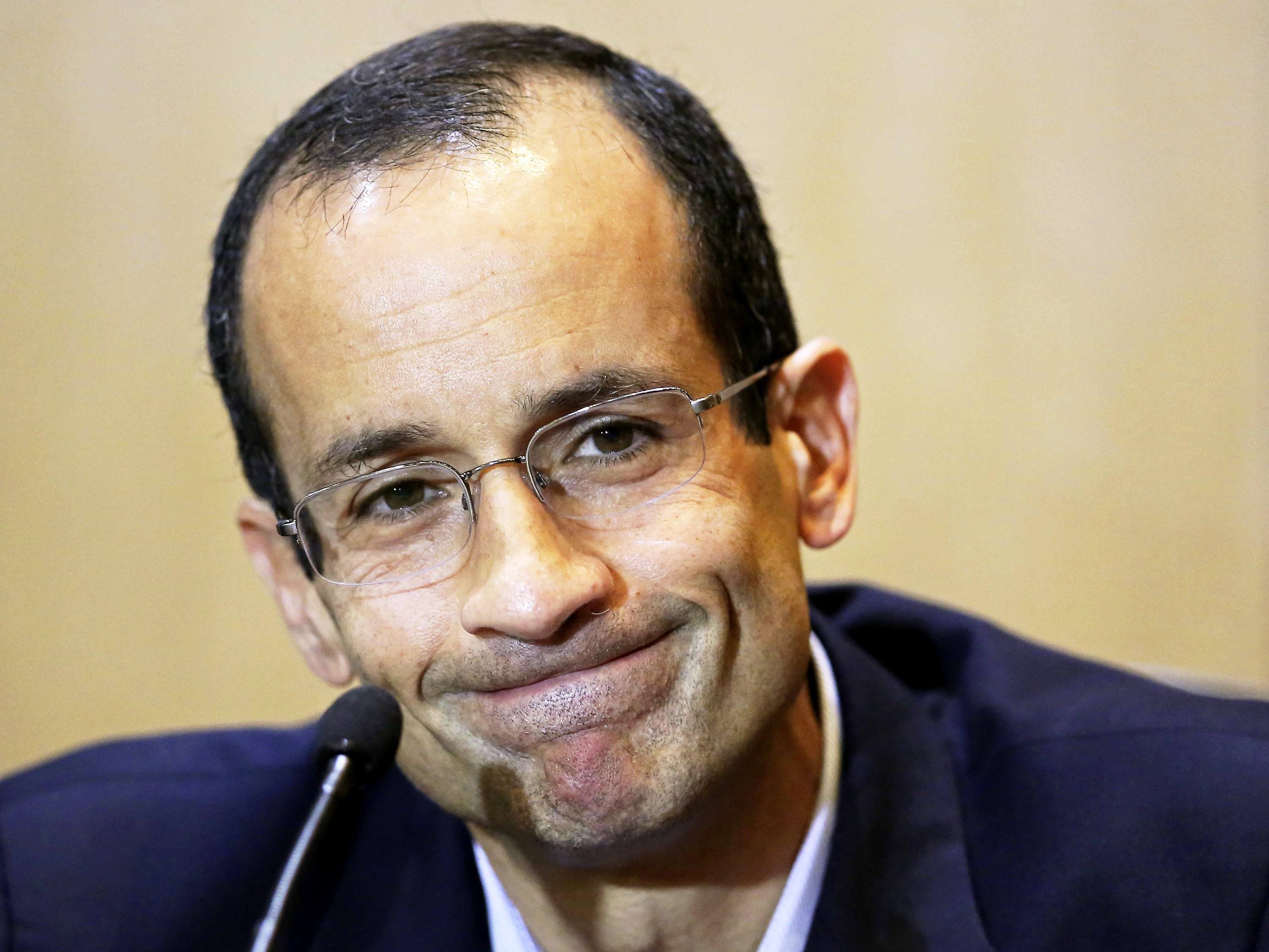 Marcelo Odebrecht presta depoimento durante CPI da Petrobras nesta terça-feira em Curitiba (PR)