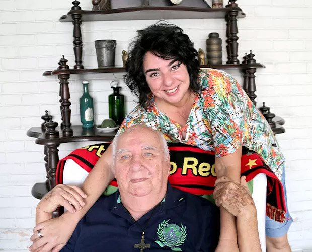A pernambucana Mariza e o pai