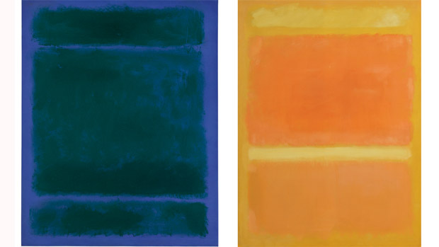 Pinturas de Mark Rothko leiloadas pela Sotheby's de Nova York nesta terça-feira