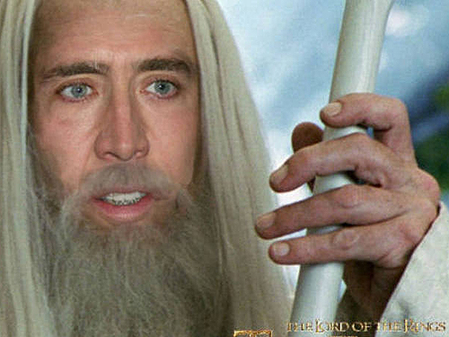Nicolas Cage virou personagem dos filmes da trilogia O Senhor dos Anéis