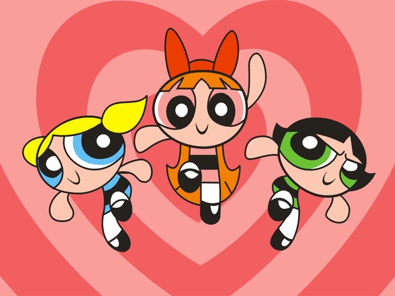 A animação 'As Meninas Super-Poderosas'