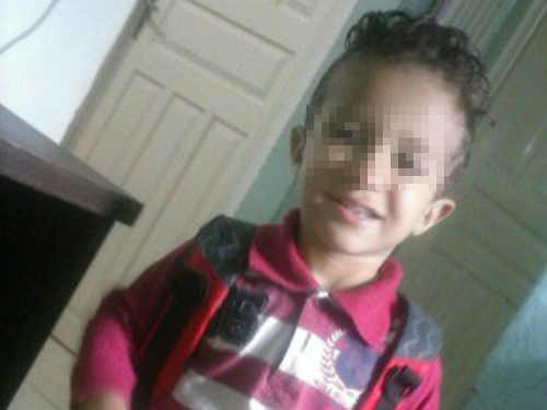 Samuel, de três anos, foi morto pela madrasta em em Cachoeiro de Itapemirim, no Espírito Santo