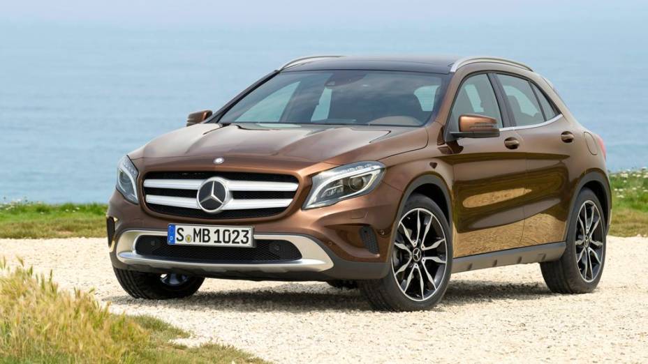 Mercedes-Benz GLA, que está chegando ao Brasil