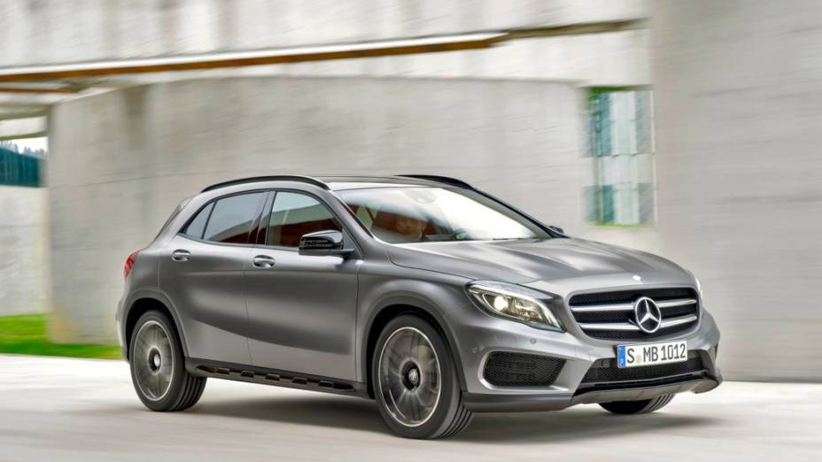 Mercedes-Benz GLA, que está chegando ao Brasil