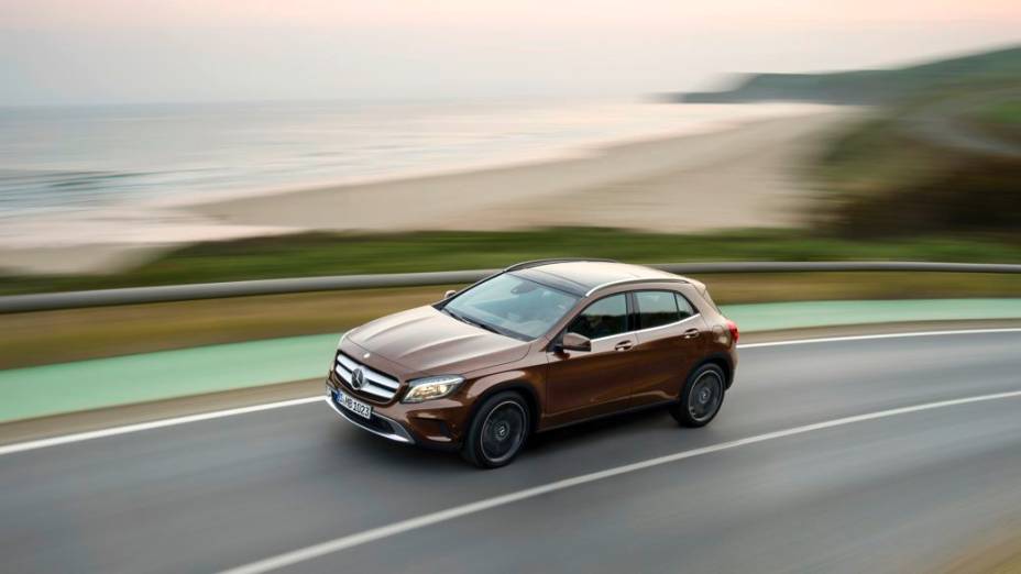 Mercedes-Benz GLA, que está chegando ao Brasil