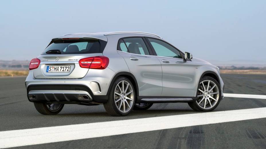 Mercedes-Benz GLA, que está chegando ao Brasil