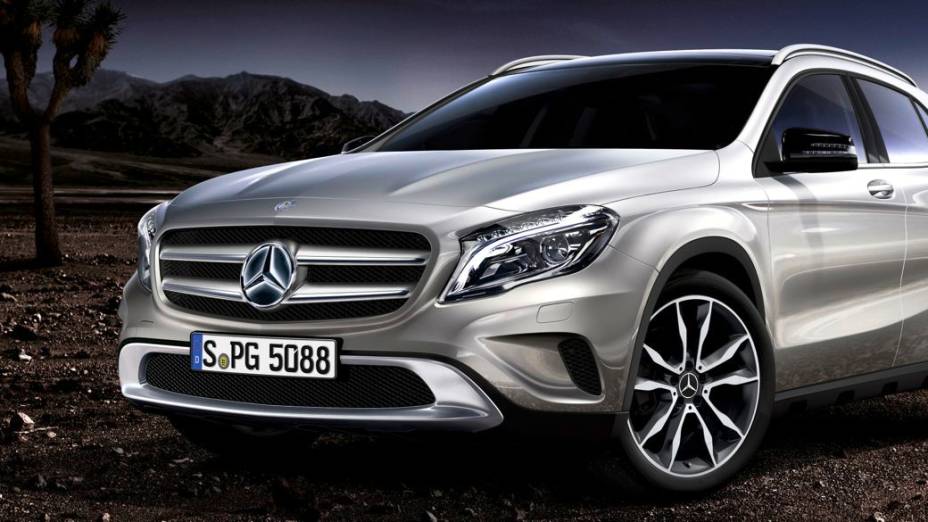 Mercedes-Benz GLA, que está chegando ao Brasil