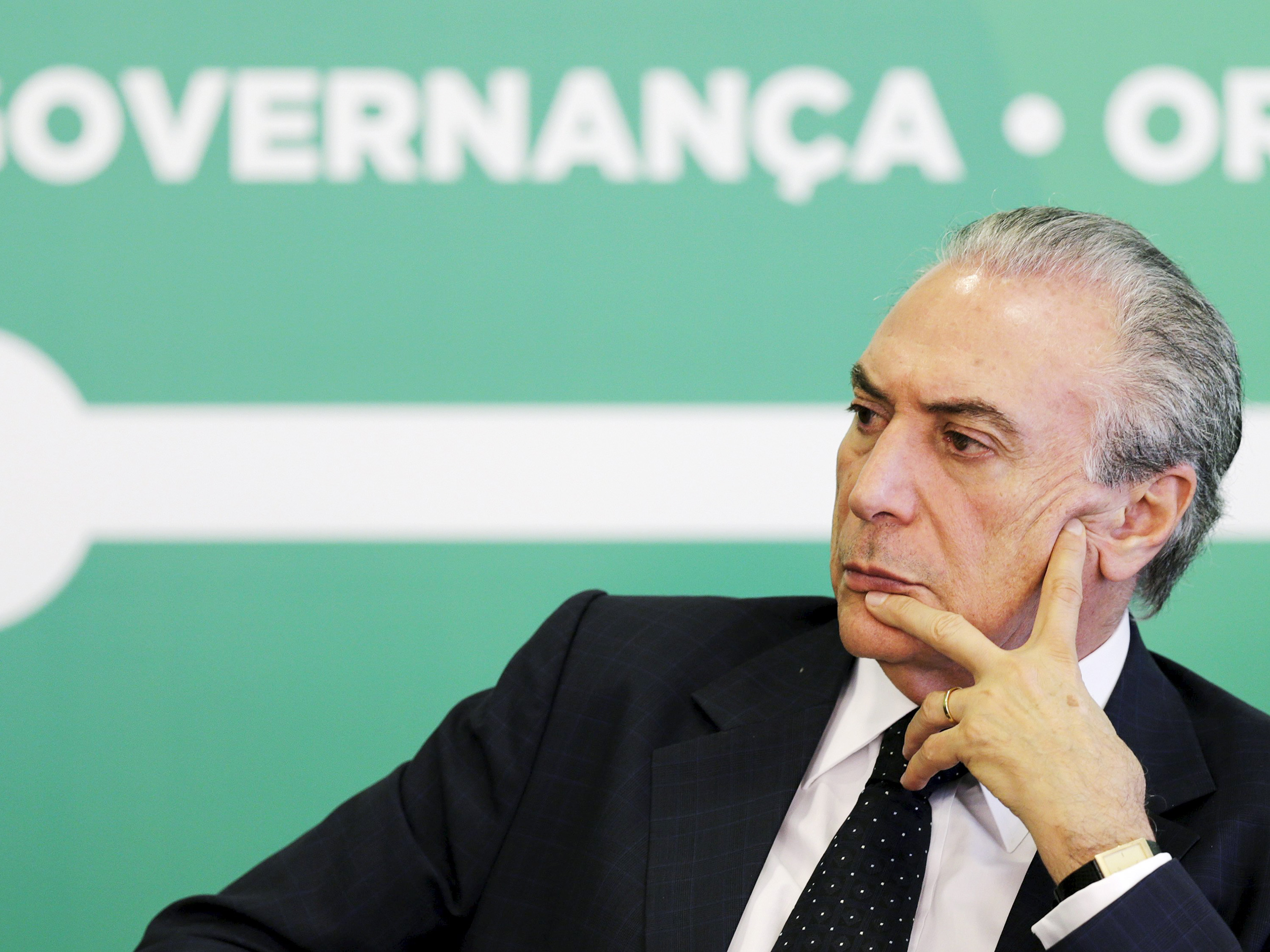O vice-presidente da República, Michel Temer (PMDB), dá cargo a dono de consultoria política e empresarial