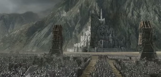 Orcs' prometem destruir réplica de cidade de 'O Senhor dos Anéis