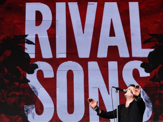 Banda norte-americana Rival Sons se apresenta durante a 6ª do Monsters of Rock na Arena Anhembi, em São Paulo