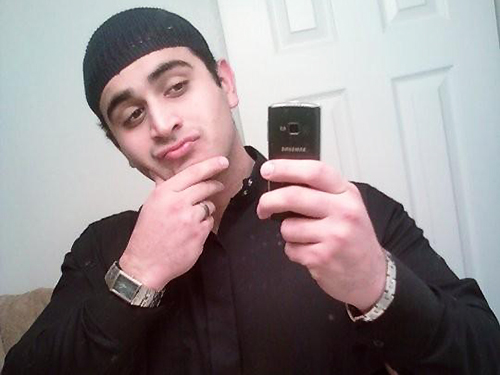 Omar Mateen, responsável pelo massacre na boate Pulse, em Orlando, Flórida (EUA). O atirador morreu durante tiroteio